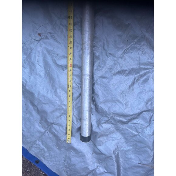 Metal Rod Case Strong and Lightweight Silver Made of Aluminum - Picture 4 of 6